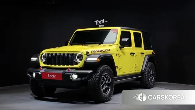 Jeep Wrangler (JL) 2024 Желтый из Кореи