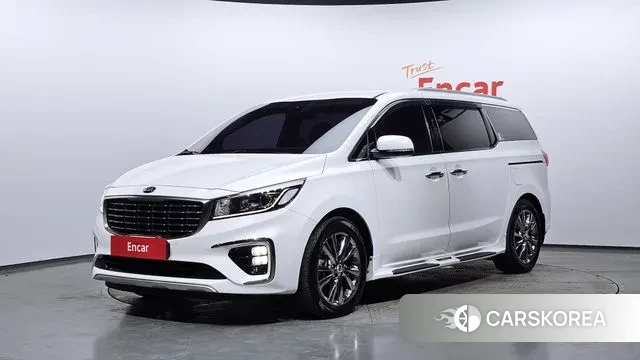 Kia The New Carnival 2018 Белый из Кореи