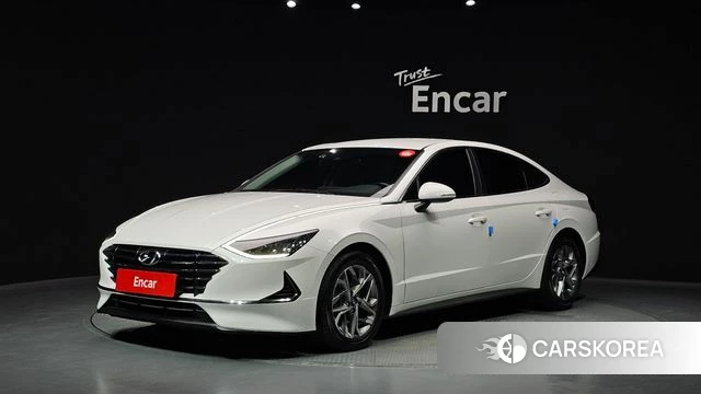 Hyundai Sonata (DN8) 2022 Белый из Кореи