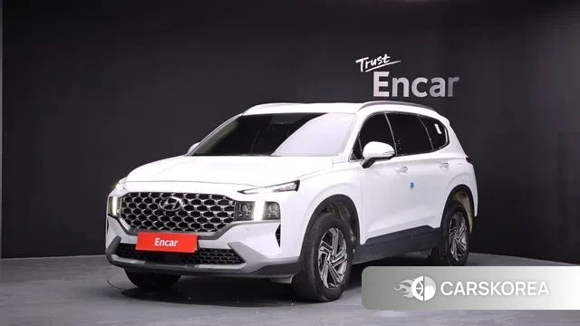 Hyundai The New Santa Fe 2021 Белый из Кореи