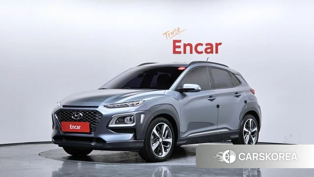 Hyundai Kona 2018 Светло-серебряный цвет из Кореи