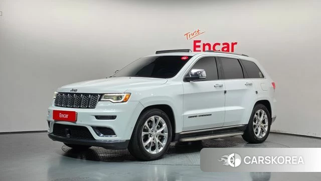 Jeep Grand Cherokee 2021 Белый из Кореи