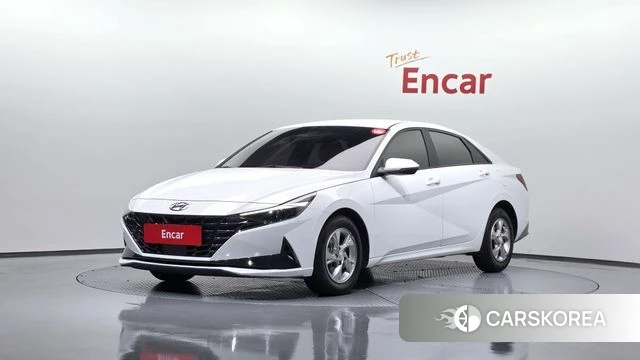 Hyundai Avante (CN7) 2020 Белый из Кореи
