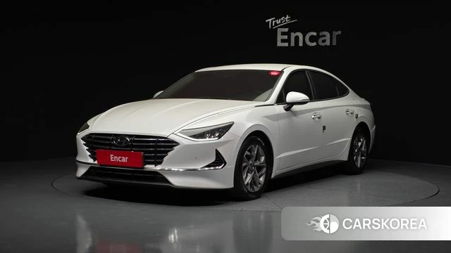 Hyundai Sonata (DN8) 2019 Белый из Кореи