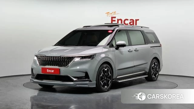 Kia Carnival 4th generation 2023 Серый из Кореи