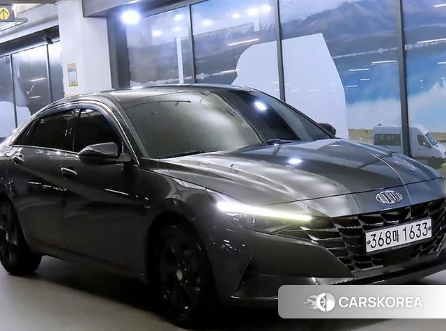 Hyundai Avante (CN7) 2020 Серый из Кореи