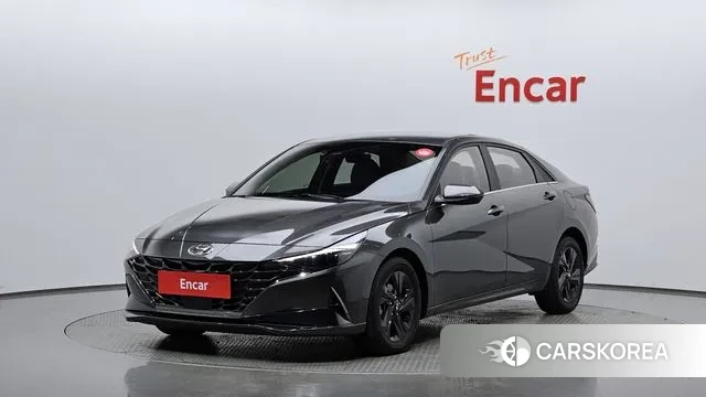 Hyundai Avante (CN7) 2021 Серый из Кореи