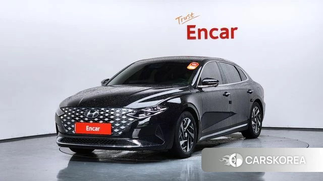 Hyundai The New Grandeur IG Hybrid 2020 Черный из Кореи