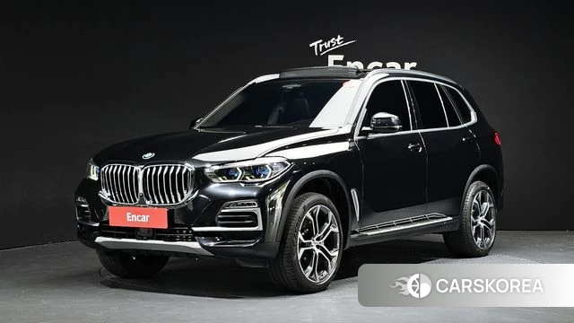 BMW X5 (G05) 2021 Черный из Кореи