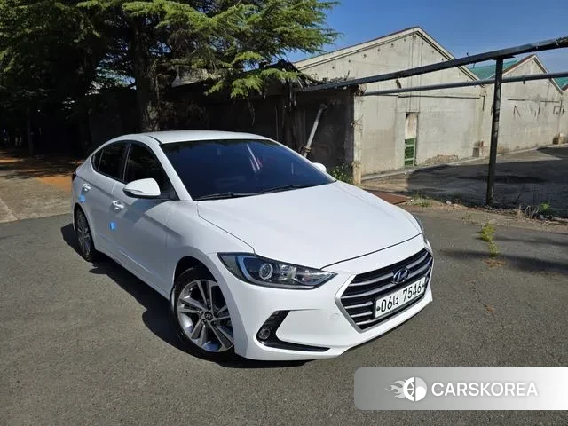 Hyundai Avante AD 2018 Белый из Кореи