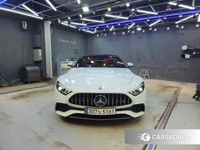Mercedes-Benz SL-Class R232 2024 Белый из Кореи