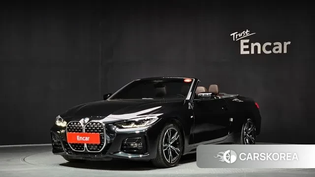 BMW 4 Series (G22) 2021 Черный из Кореи