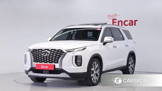 Hyundai Palisade 2019 Белый из Кореи