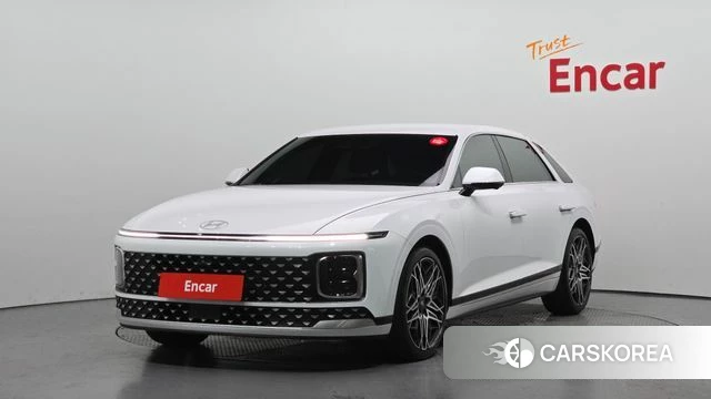 Hyundai Grandeur Hybrid (GN7) 2025 Белый из Кореи