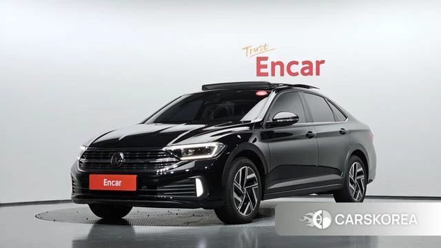Volkswagen 7th Generation of Jetta 2024 Черный из Кореи