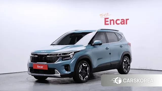 Kia The New Seltos 2022 Небесно-голубой из Кореи