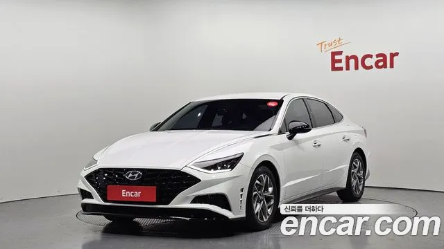 Hyundai Sonata (DN8) 2020 Белый из Кореи