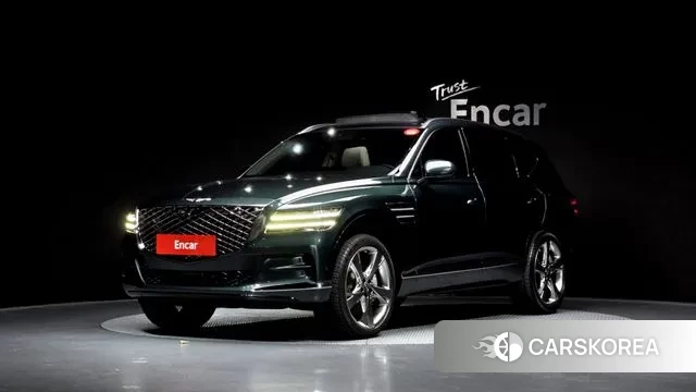 Genesis GV80 2023 Темно-зеленый из Кореи