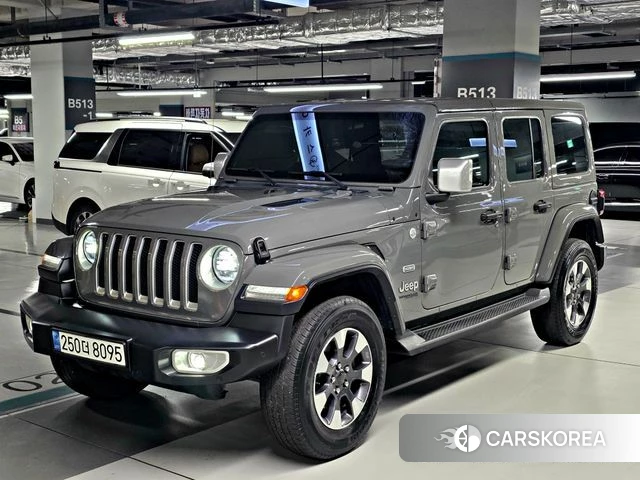 Jeep Wrangler (JL) 2022 Серый из Кореи
