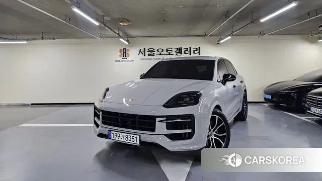 Porsche Cayenne (PO536) 2023 Серебристо-серый из Кореи