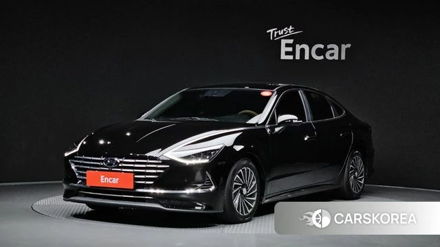 Hyundai Sonata Hybrid (DN8) 2020 Черный из Кореи