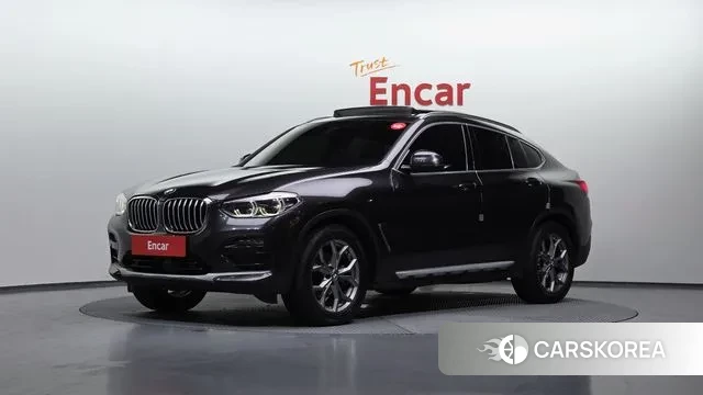 BMW X4 (G02) 2021 Серый из Кореи