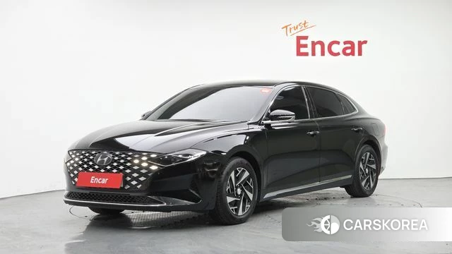 Hyundai The New Grandeur IG Hybrid 2022 Черный из Кореи