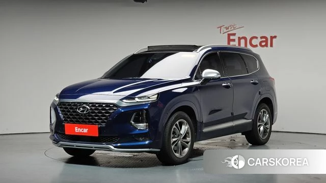 Hyundai Santa Fe TM 2019 Синий из Кореи