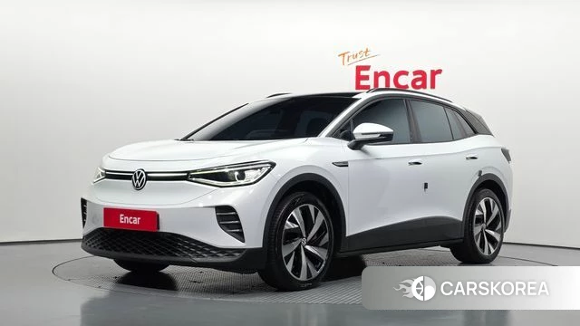 Volkswagen ID.4 2022 Белый из Кореи