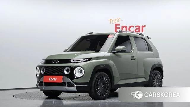 Hyundai Casper 2024 Темно-зеленый из Кореи