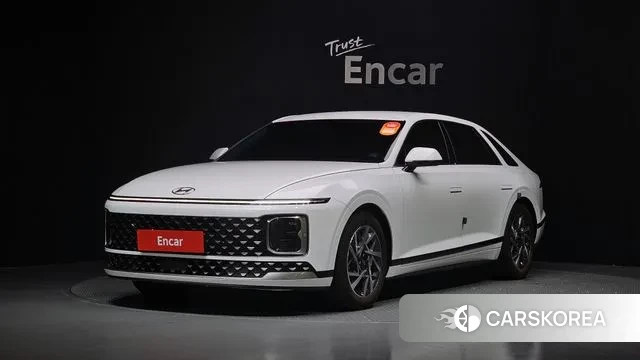 Hyundai Grandeur Hybrid (GN7) 2023 Белый из Кореи