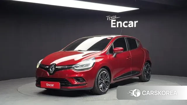 Renault Korea (Samsung) Clio 2018 Красный из Кореи