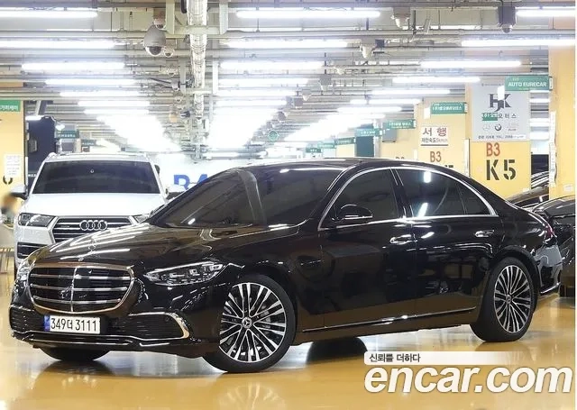 Mercedes-Benz S-Class W223 2023 Черный из Кореи