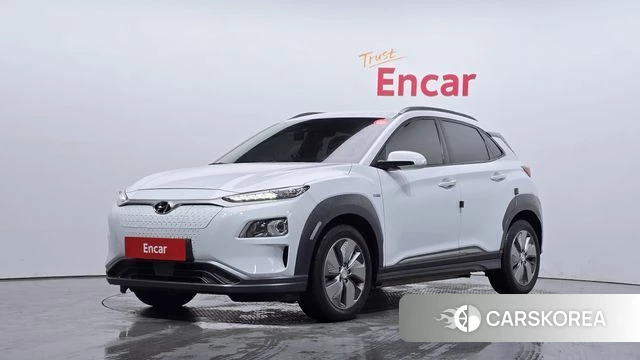 Hyundai Kona Electric 2019 Белый из Кореи