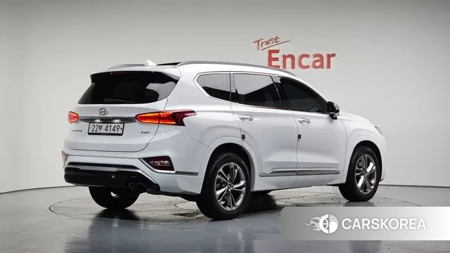 Hyundai Santa Fe TM 2019 Белый из Кореи