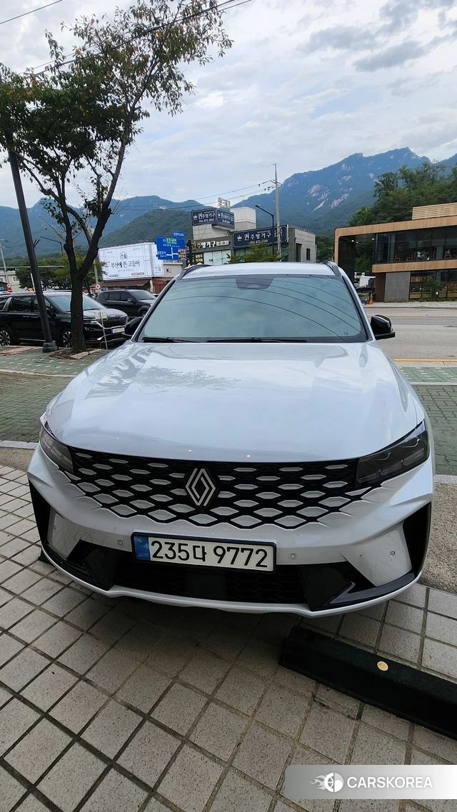 Renault Korea (Samsung) Grand Coleos 2024 Белый из Кореи
