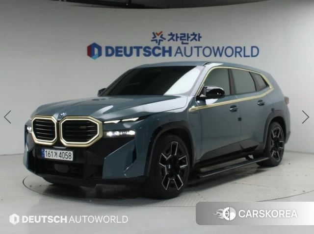 BMW XM (G09) 2023 Зеленый из Кореи
