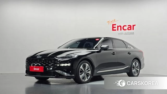 Kia K8 Hybrid 2022 Черный из Кореи