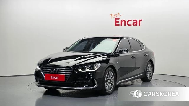 Hyundai Grandeur IG Hybrid 2019 Черный из Кореи