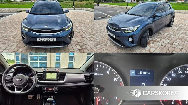 Kia Stonic 2019 Синий из Кореи