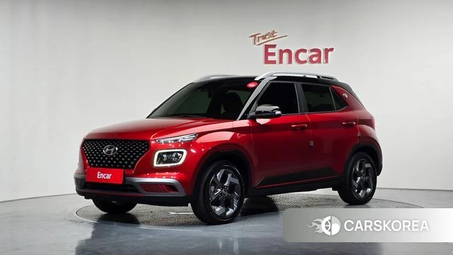 Hyundai Venue 2020 Красный из Кореи