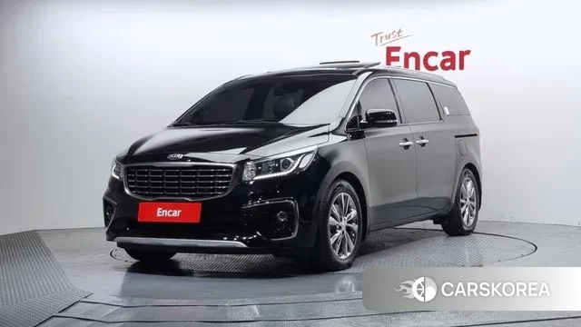 Kia The New Carnival 2019 Черный из Кореи