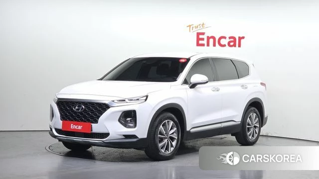 Hyundai Santa Fe TM 2020 Белый из Кореи