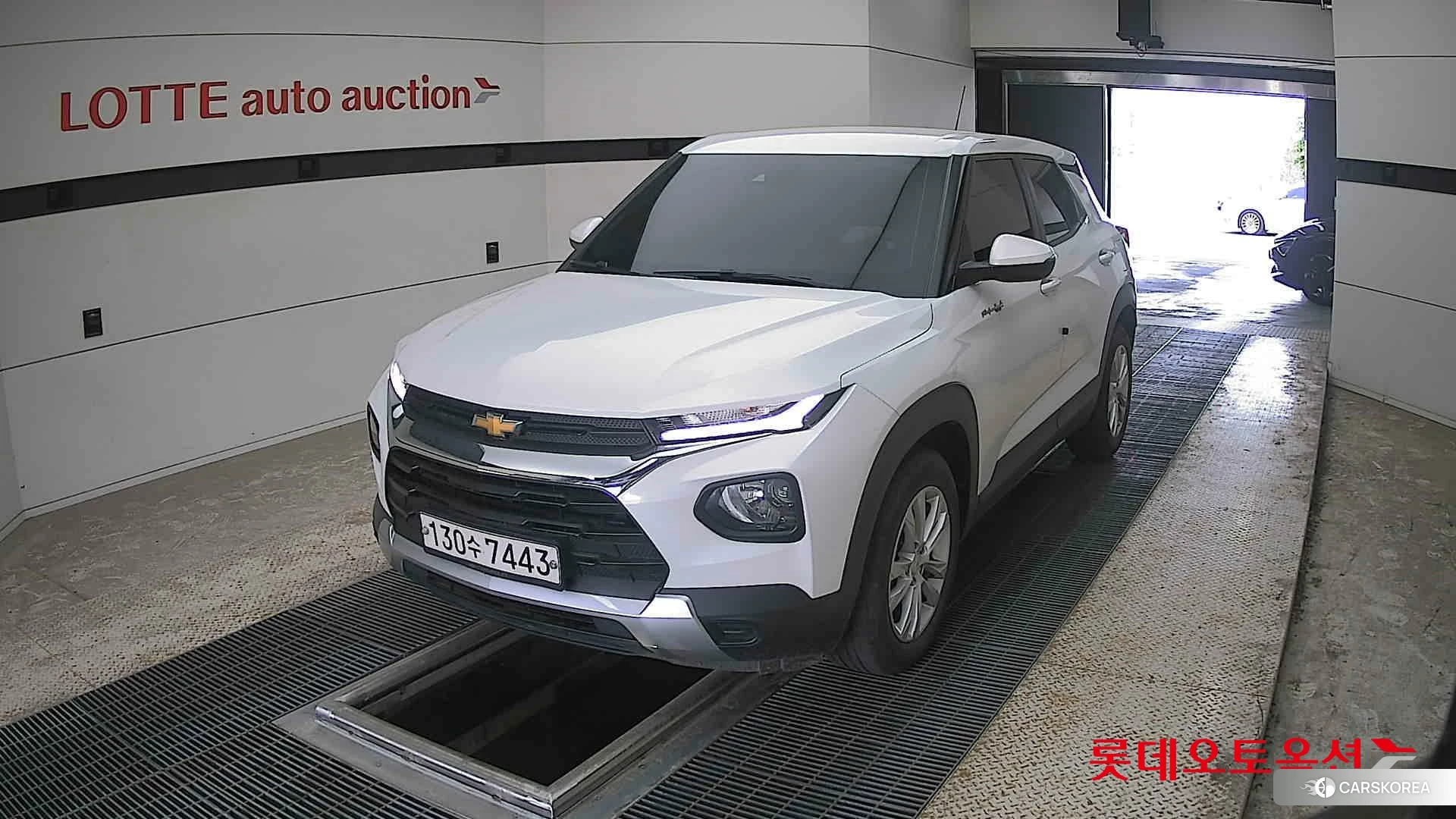 Korea G M TrailBlazer 1.2 Turbo FWD 2021 Белый из Кореи