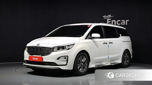 Kia The New Carnival 2019 Белый из Кореи