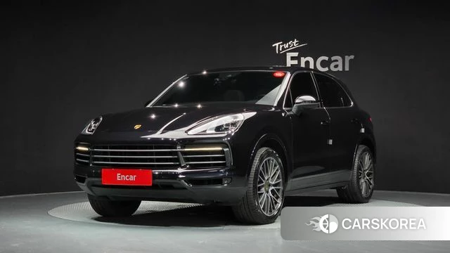 Porsche Cayenne (PO536) 2019 Черный из Кореи
