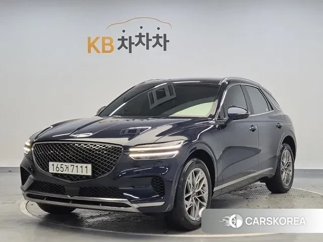 Genesis GV70 2021 Синий из Кореи