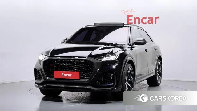 Audi RSQ8 (4M) 2021 Черный из Кореи