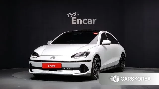 Hyundai Ionic 6 2022 Белый из Кореи