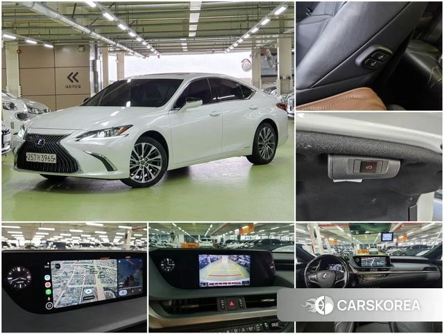 Lexus ES300h 7th generation 2020 Белый из Кореи